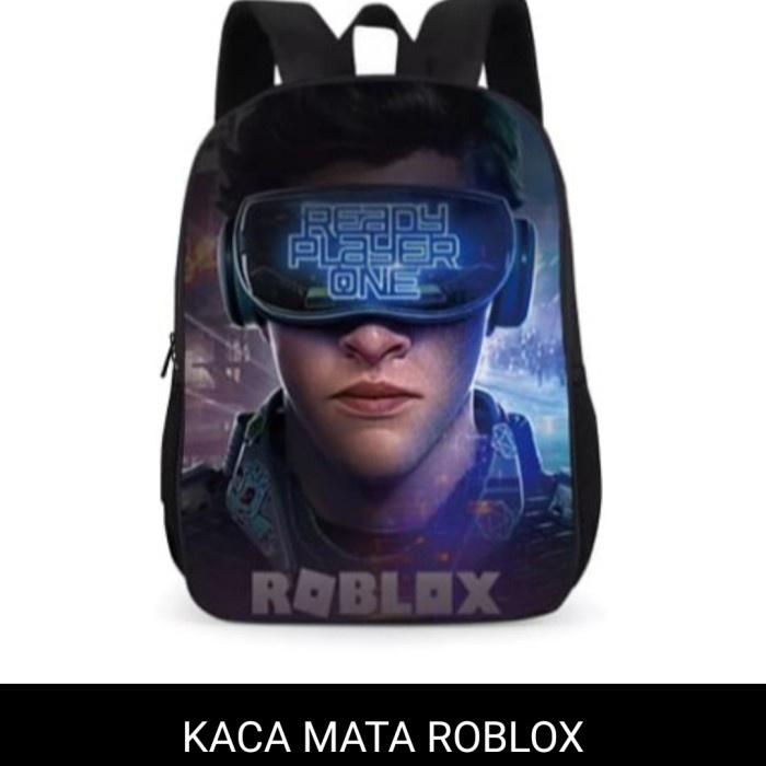 tas ransel anak TAS RANSEL ANAK LAKI LAKI + TK, SD ,SMP + TAS SEKOLAH ANAK + Roblox - Biru(K2J7) tas