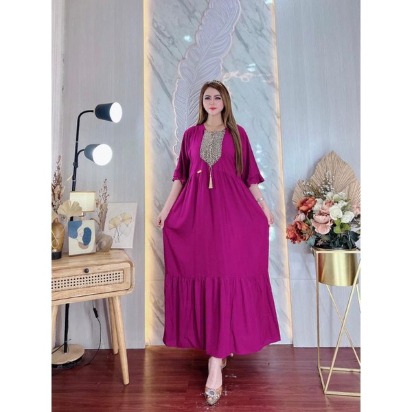 GAMIS DRESS AMEERA TERBARU RENDA SULTAN ORIGINAL