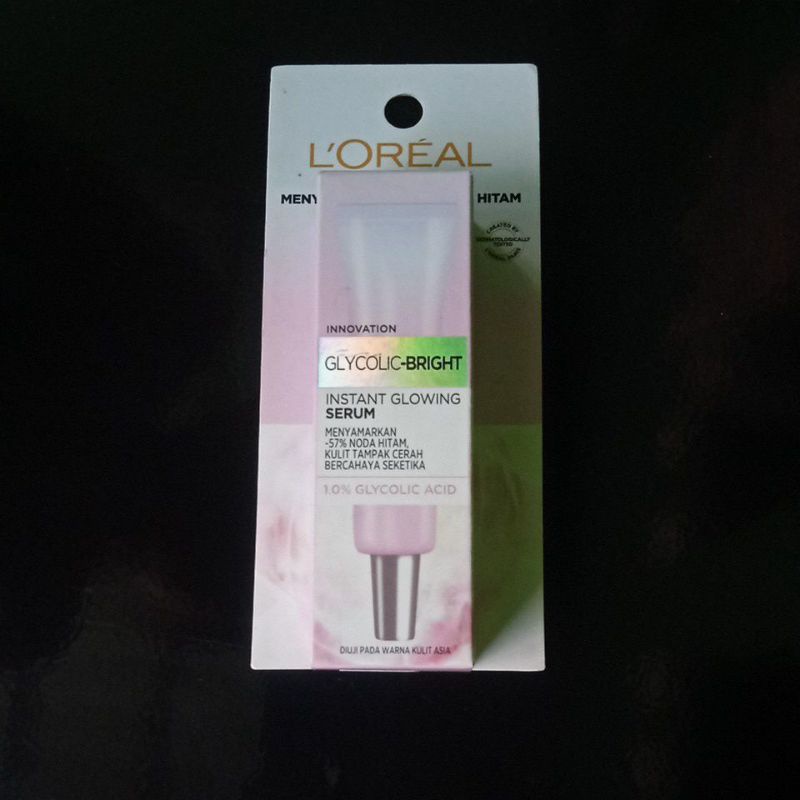 loreal glycolic bright instan glowing serum 7,5 ml