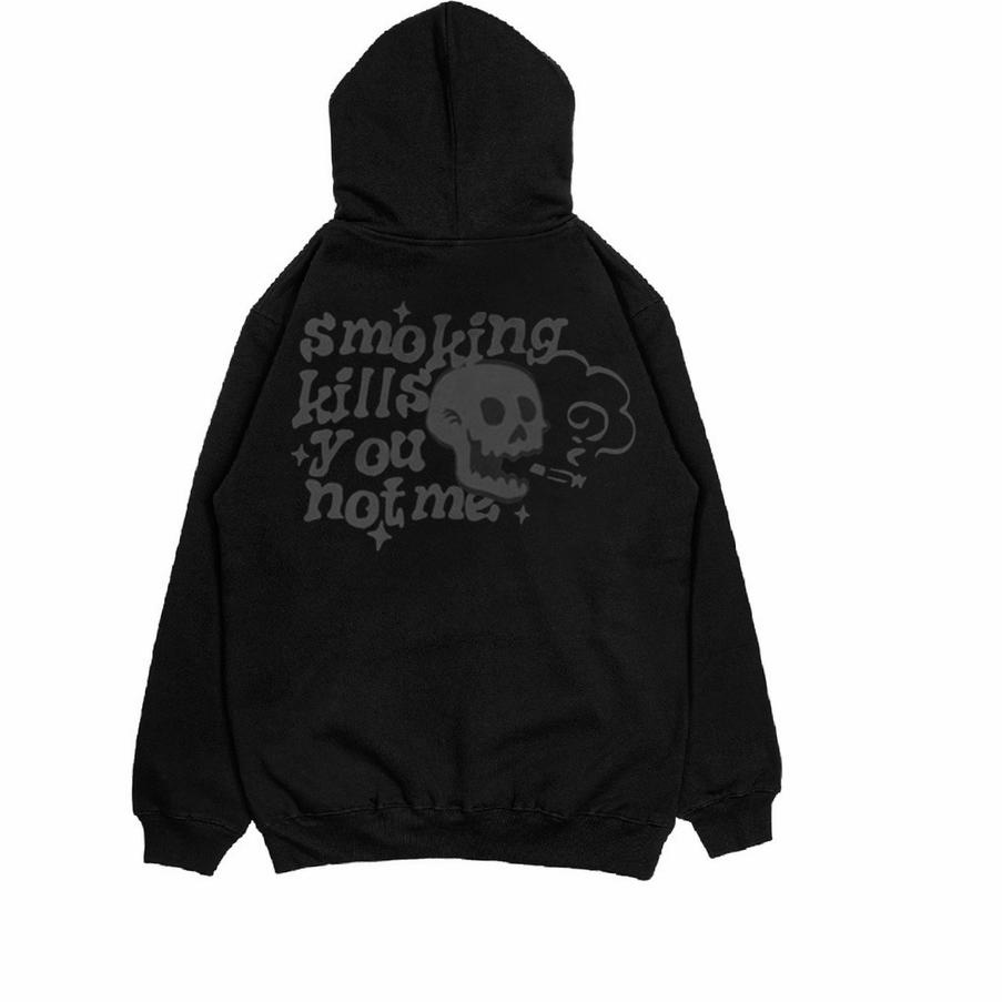 STAR BRANDS Earllab Sweater Hoodie Punishment Oversize Cutting Unfinished Pria dan Wanita Smoking Ki