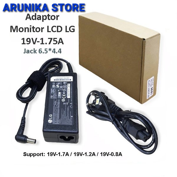 AC Adapter Adaptor TV LED Monitor LG 19v 1.7A