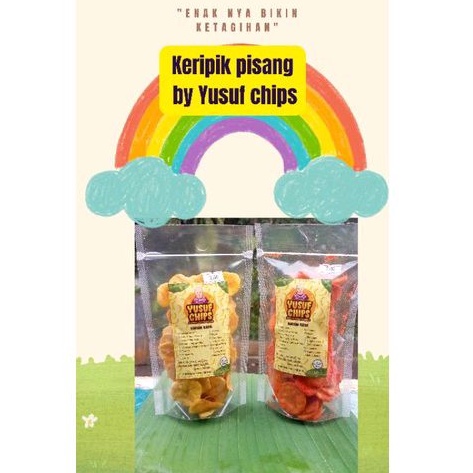 

TERMURAH Keripik pisang by Yusuf chips 65gram
