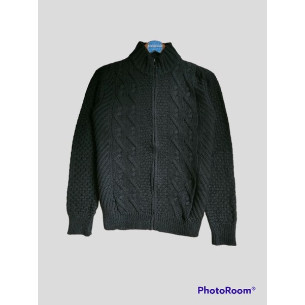 JAKET RAJUT ZARA MAN SWEATER RAJUT KNITWEAR PRIA WANITA VINTAGE