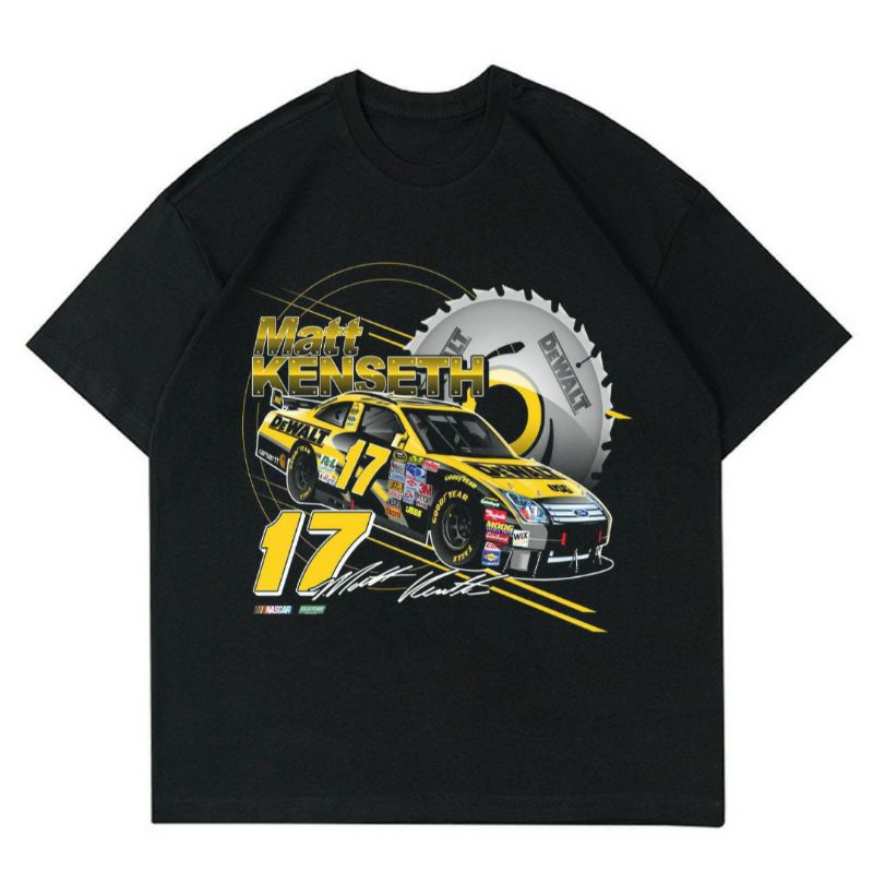 BAJU NASCAR - MAT KENSETH 17 | T-SHIRT NASCAR BLACK | KAOS NASCAR VINTAGE | BAJU NASCAR PRIA | BAJU 