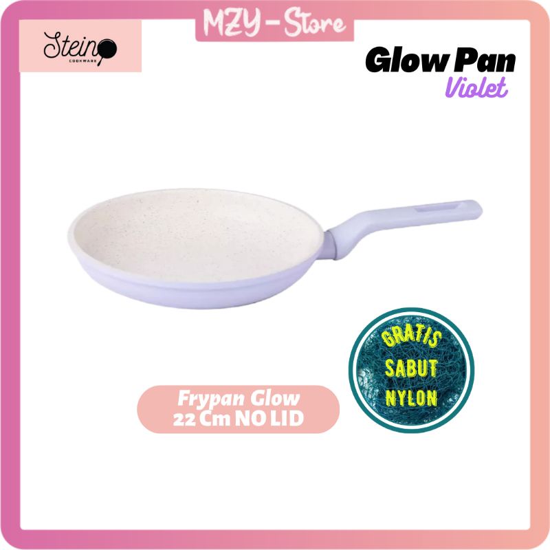 Steincookware Glowpan Violet Glowpan Pink Glowpan Blue Stein Glow Pan Pink Glow Pan Blue Glow Pan Violet Set Complete Set Isi 3 Pan Original