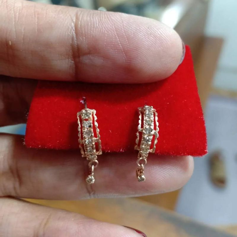 Anting embeng Berlian Medan asli