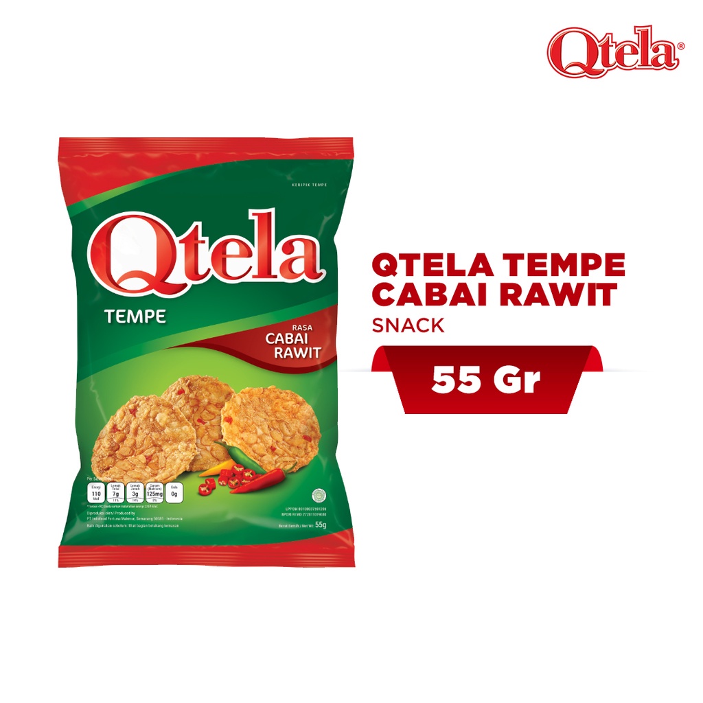 

Qtela Tempe Cabai Rawit 55 gr