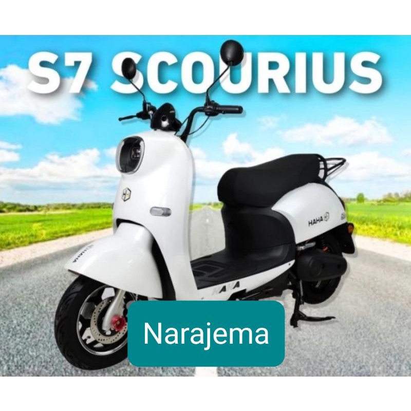Sepeda Listrik HAHA S7 SCOURIUS 800 watt E Bike