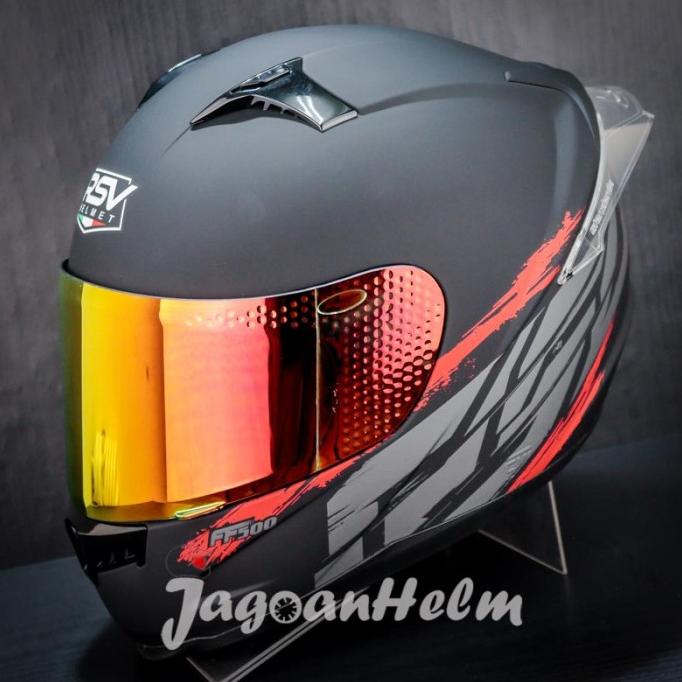 RSV HELM FF500 MOTIF TYPHOGRAPHY 2.0 | BLACK DOFF | FF 500 FULLFACE