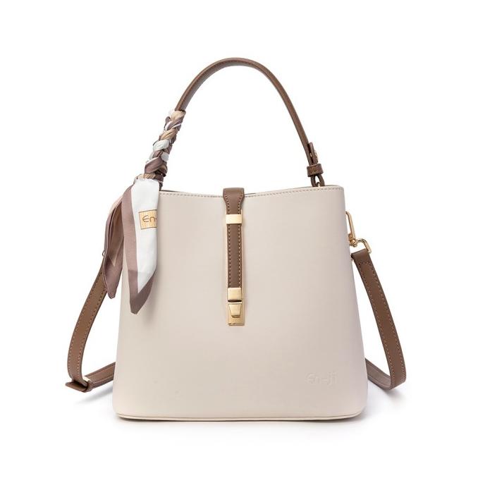 En-ji Kyoujin Handbag - Cream