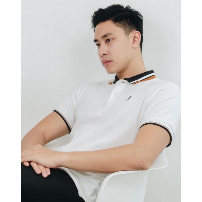 KAOS POLO SMITH BERLIN PABLO SLIM FIT - White,S