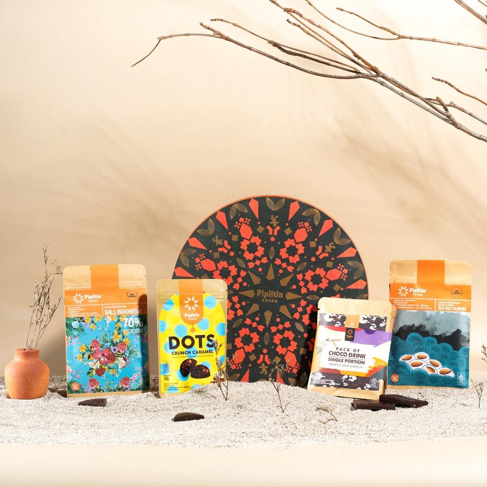

✨ 7.7 Pipiltin Cocoa Dark Coklat - Chocolate Gift Joy Box Hampers