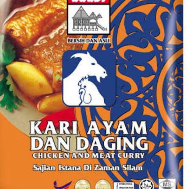 

♠ Kari ayam dan daging adabi 250 gram promo