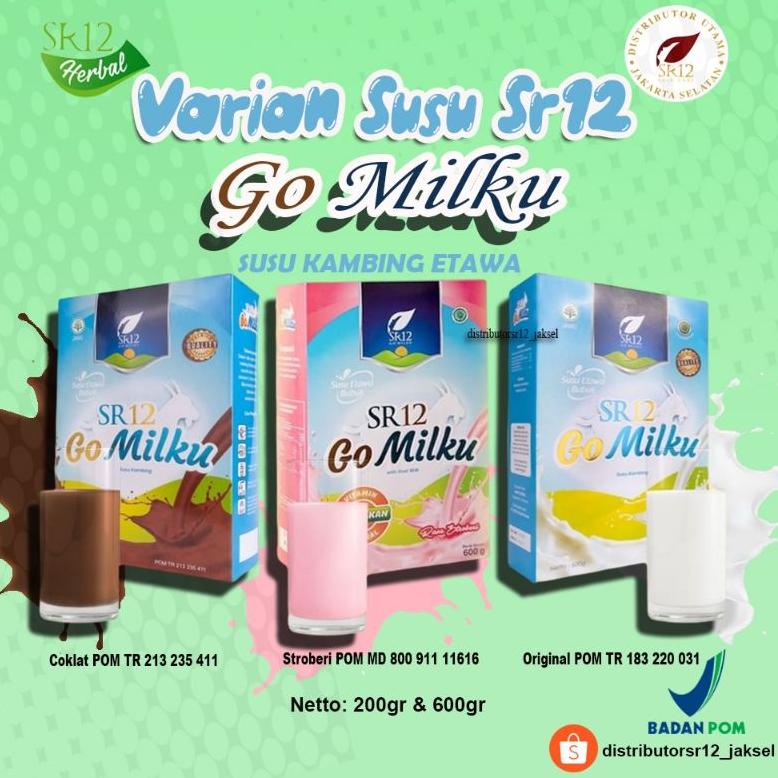 

HOT Susu Kambing Etwa SR12 Gomilku Go Milku sr12