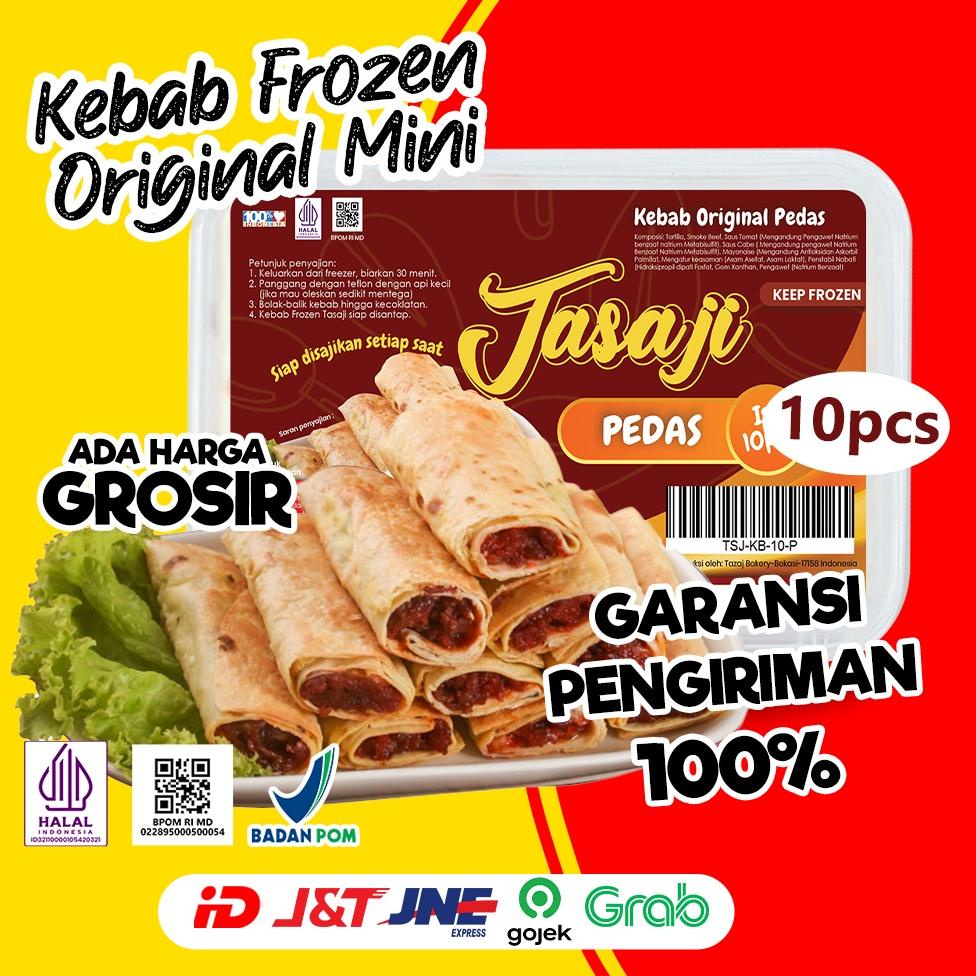 

>XC26619< Tasaji Kebab Frozen Mini Isi 10 Hemat