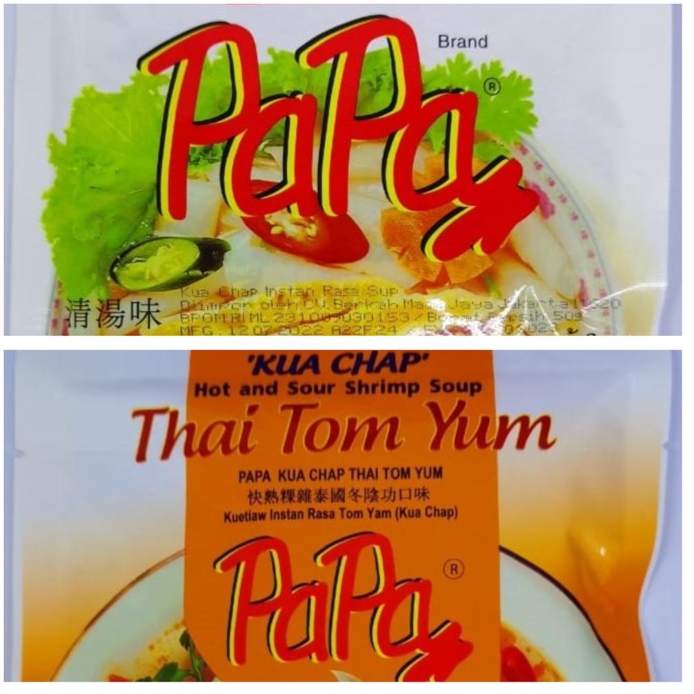 

⚡COD⚡ Papa Kuachap Kua Chap Kua Chap Instant 50 gr