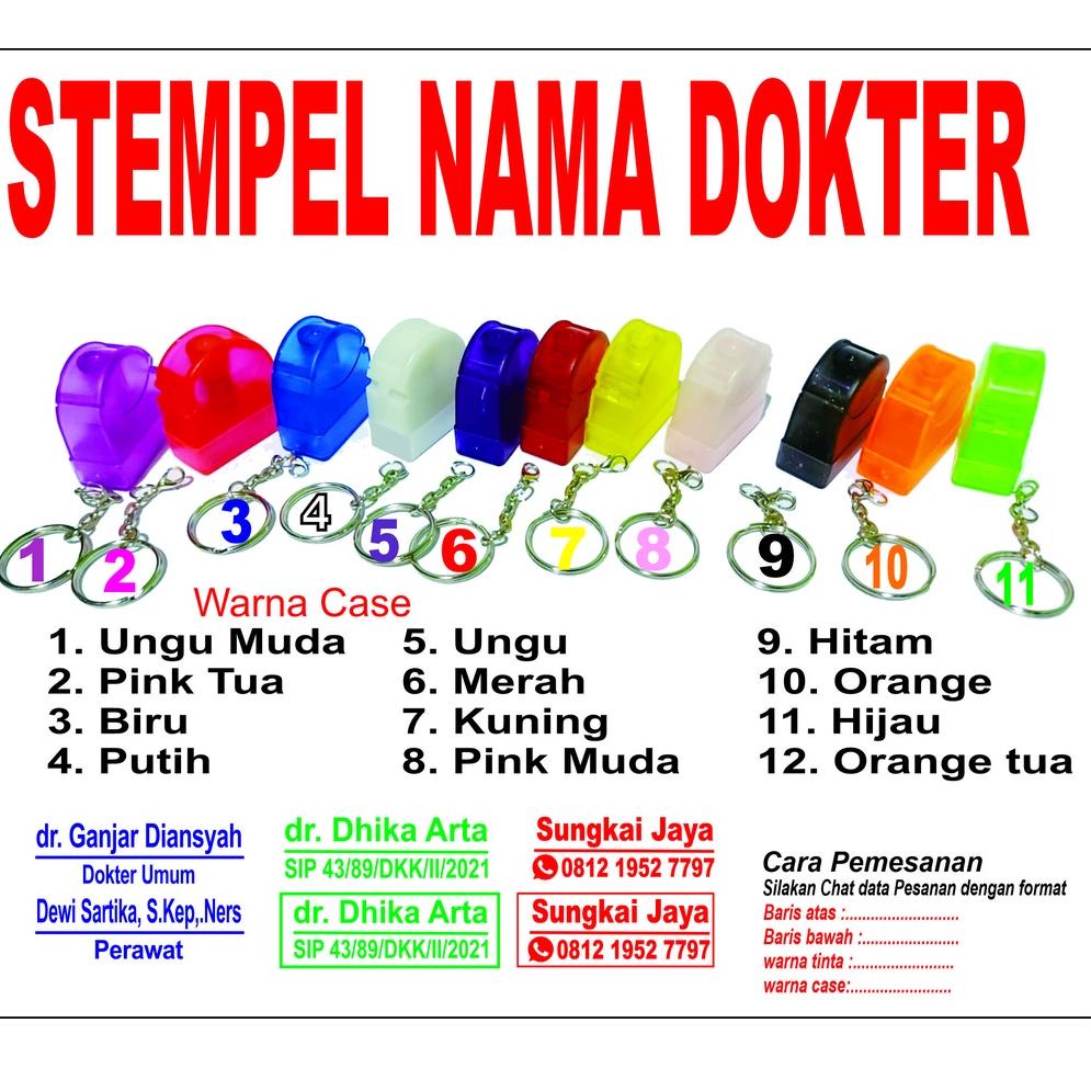 

→ Stempel nama dokter 6qcem