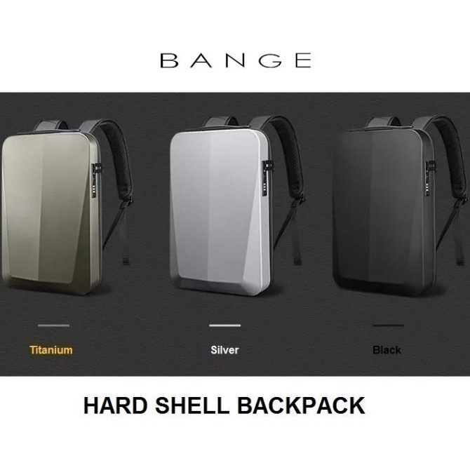 BANGE BG-22201 - Anti-Theft Hard Shell TSA Lock Laptop Backpack