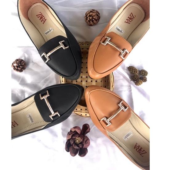 Diskon Besar Sepatu Wanita Branded Matahari Kickers Kerja Kantor Kuliah Pantofel Hitam