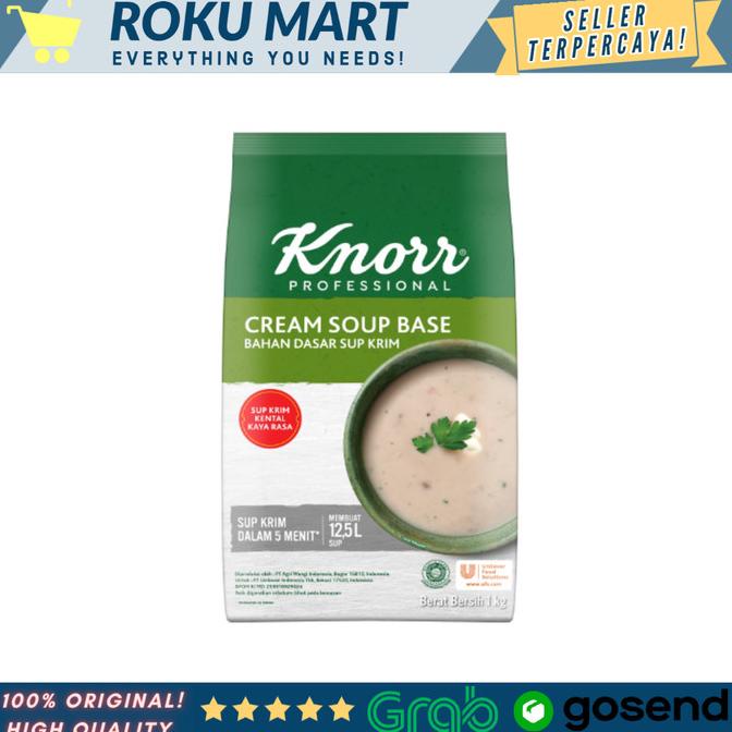 

KNORR CREAM SOUP BASE 1 KG / SUP KRIM KNORR 1 KG