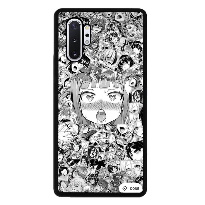 Casing Case Samsung Galaxy Note 8 9 10 20 Plus Ultra Ahegao life DF341