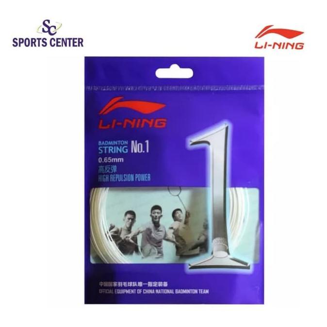 Senar raket badiminton LINING NO 1 original grosir