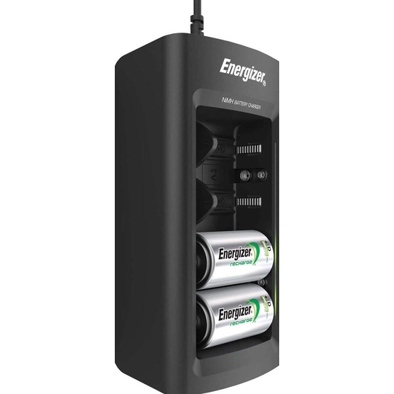 Energizer Recharge Universal Charger for battery NiMH Rechargeable 9v