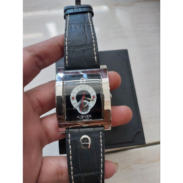 jam tangan original wanita Aigner mulus kike new second bekas preloved