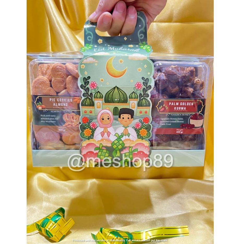 

✔✔SALE✔✔ READY STOCK HAMPERS PARCEL LEBARAN IDUL FITRI PRREMIUM | KADO HAMPERS ISI 3 JAR BESAR SPESIAL COOKIES CHOCOLATE, ALMOND COOKIES DAN KURMA FREE KARTU UCAPAN