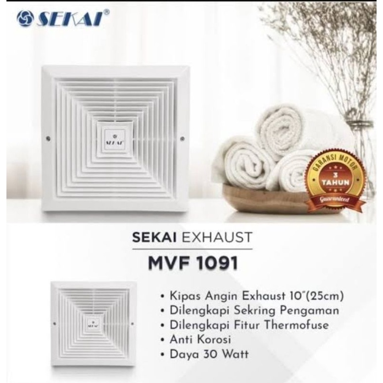 SEKAI KIPAS ANGIN EXHAUST MVF 1091 EKSOS