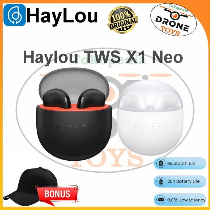 Terbaru Haylou X1 Neo Tws Earphone Wireless Bluetooth Headset Alt Gt6 Gt3 Gt7