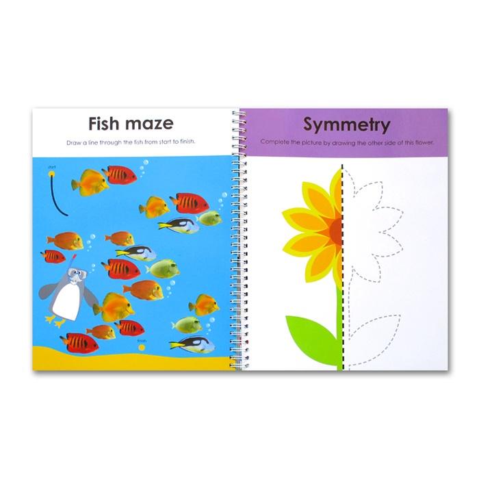 [Priddy Books] Priddy Books Pen Control and Tracing Wipe Clean Activities Book With Pen