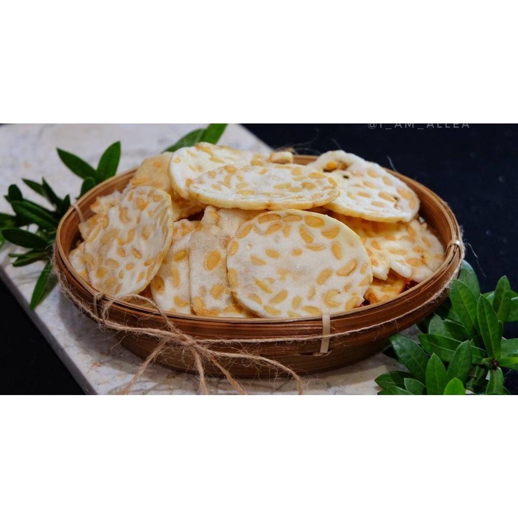 

KERIPIK TEMPE SAGU BULAT RENYAH GURIH | 250 gram [ TERLARIS BERKUALITAS ]