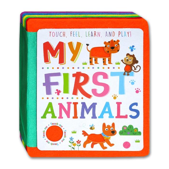 [Igloo Books] My First Animals & Things That Go Touch & Feel Felt Books with felt textures