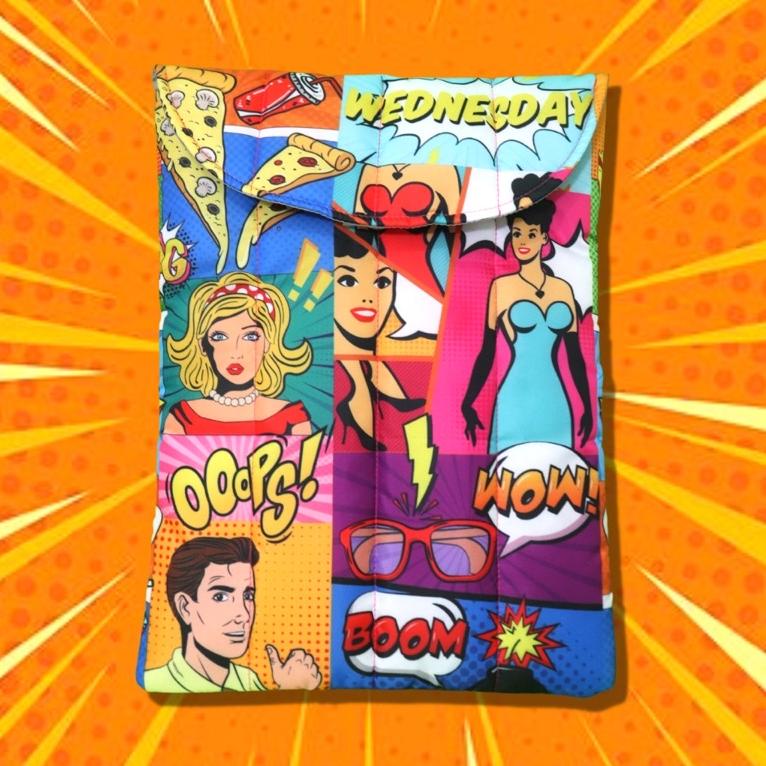 Grosir Laptop Sleeves / Tas Laptop - Comic