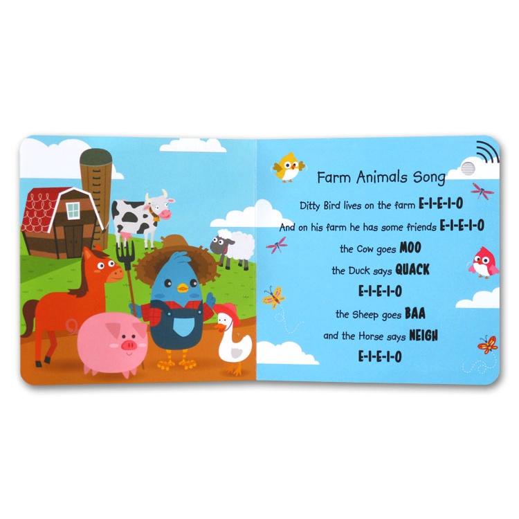 [Ditty Bird] Farm Animal Sounds Board Book (HA)