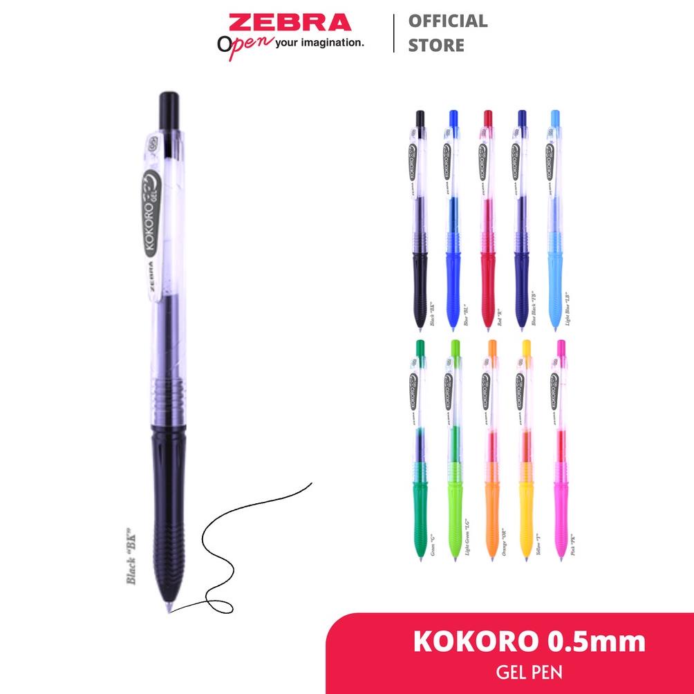 

Discount Ballpoint / Pulpen Zebra Kokoro Gel Pen 0.5