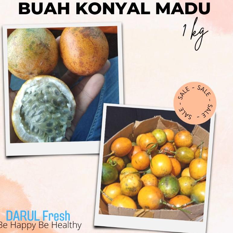 

[GRS] Buah Markisa Konyal fresh 1 kg ❄COD