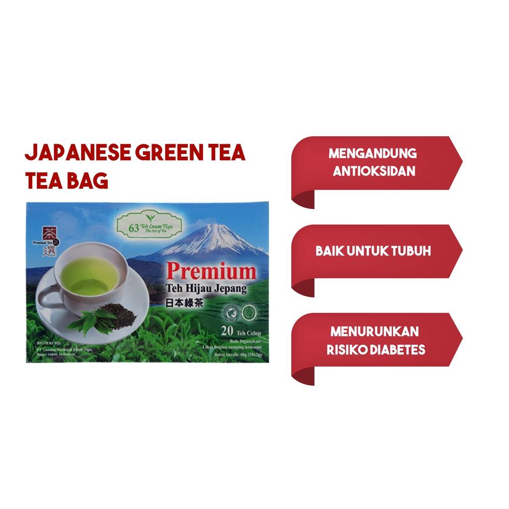 

Super Promo!! Teh 63 Premium Japanese Green Tea ➞Super Promo