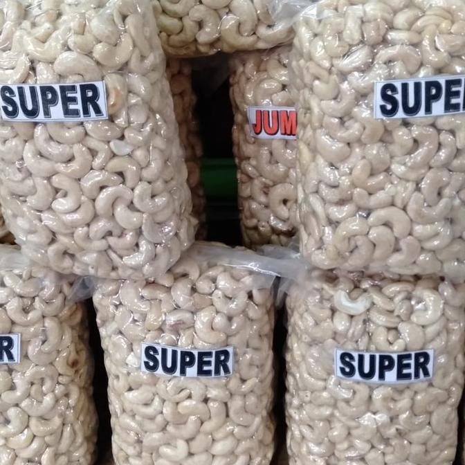 

[9QT45] Kacang Mede MENTAH Super 1kg - Snack Mete Mente Raw Cashew Nut Imut Kupas Murah Kiloan MENTAH ➤Baru