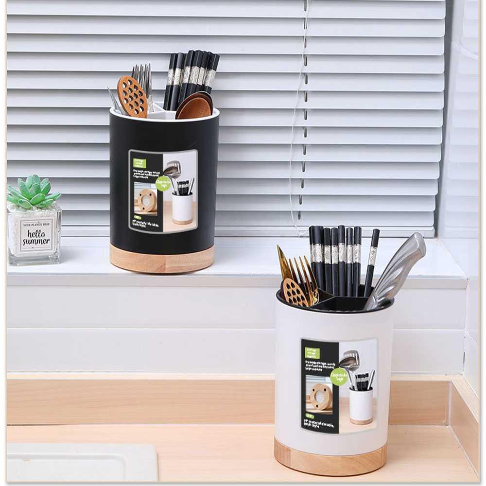 BUYGO Tempat Penyimpanan Sendok Garpu Kitchen Storage Box - BAG210