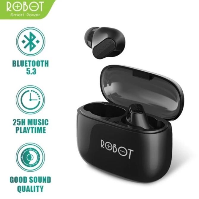 Terbaru Robot Tws T20S Wireless Earphone Airbuds Tws Robot T20S Bluetooth 5.3