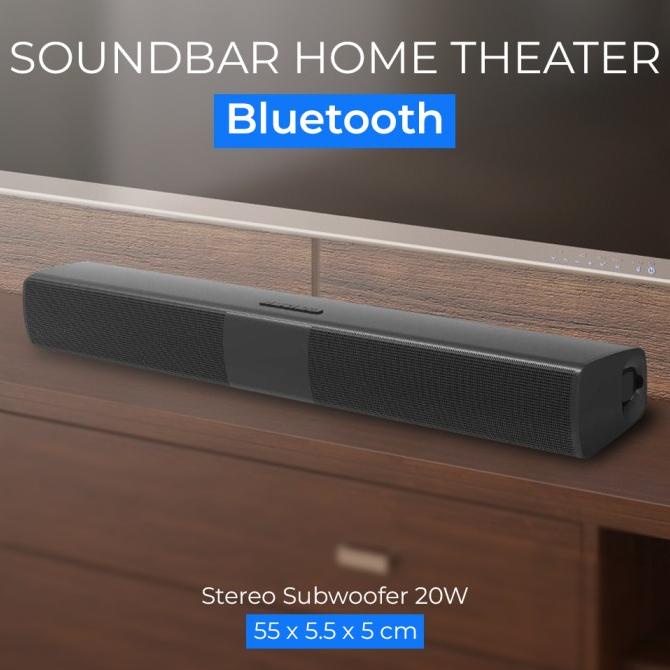 Produk Terbaik] soundbar speaker home theater bluetooth/Super bass