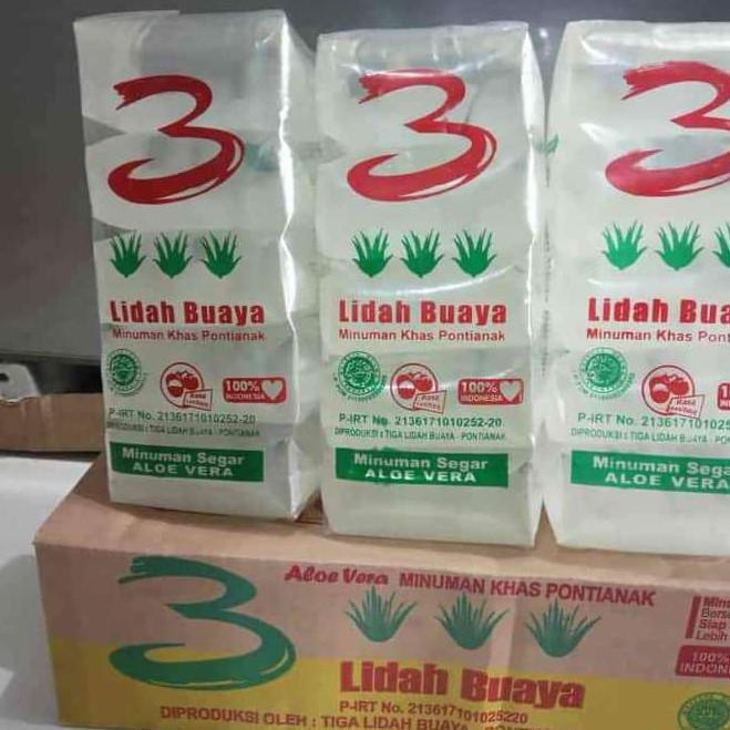 

] LIDAH BUAYA MINUMAN ALOE VERA KHAS PONTIANAK (1DUS)