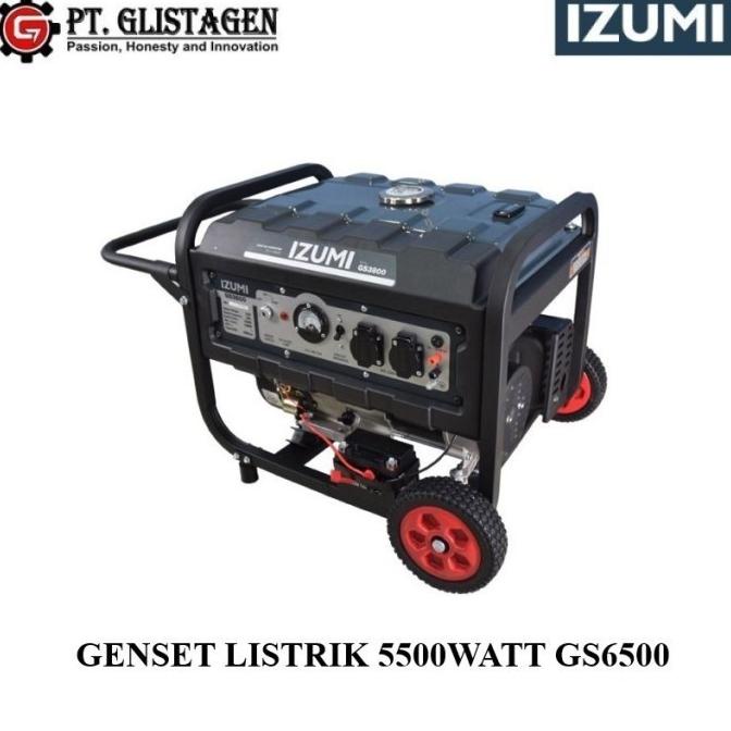 Izumi Genset Bensin 5000 Watt (Generator Listrik) Gs-6500