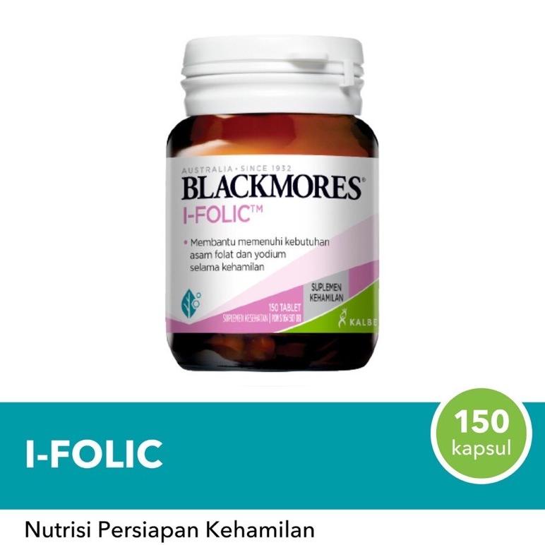 BLACKMORES I FOLIC / I-FOLIC - BPOM KALBE - 150 Tablet - PROMIL ifolic - Program Kehamilan