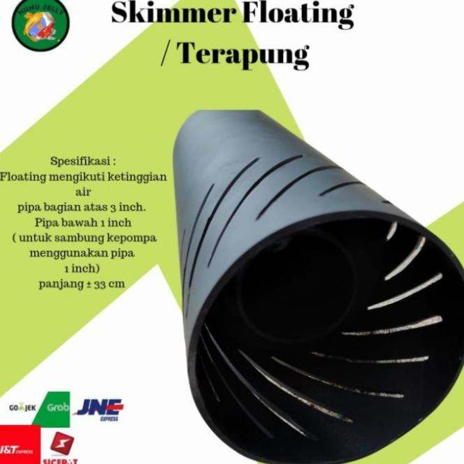 Floating Skimmer Kolam Ikan Koi Skimmer Apung