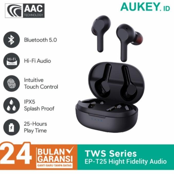 Terbaru Sale Aukey Tws Ep-T25 High Fidelity Audio New Murah - 500538