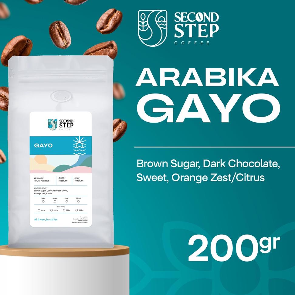 

[NEW !!] Biji Kopi Bubuk Arabika Gayo Aceh Arabica Coffee Roast Beans 200gr Coffe [KODE 893]