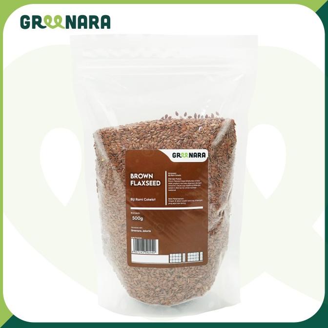 

Natural Brown Flaxseed 500gr